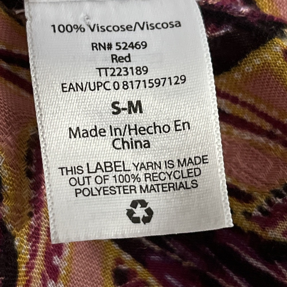 Time and True Women’s Boho Kimono DusterCardigan Size S/M‎ - Picture 12 of 12